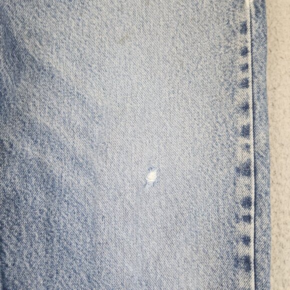 Levis Jeans Mens 34x30 Blue Denim Straight Leg 505 Mid Rise Classic American - Picture 2 of 15